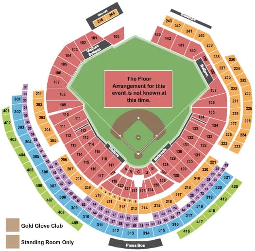 GENERIC FLOOR Seating Map Seating Chart