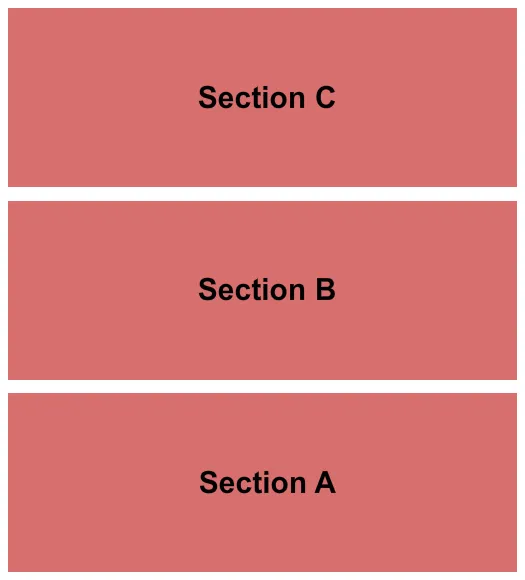 GENERAL ADMISSION SECTION Seating Map Seating Chart