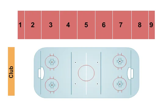 HOCKEY Seating Map Seating Chart