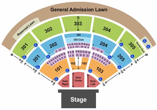 ENDSTAGE 2 Seating Map Seating Chart