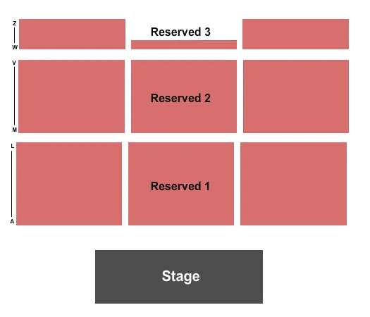 ENDSTAGE 2 Seating Map Seating Chart