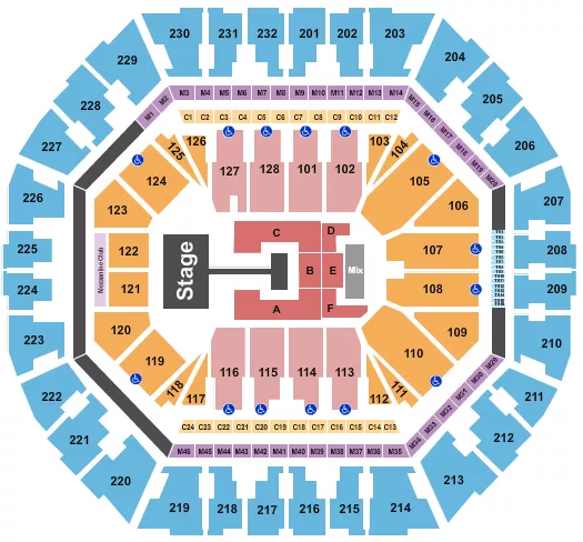 BABYMONSTER Seating Map Seating Chart