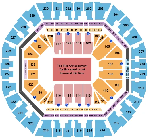 GENERIC FLOOR Seating Map Seating Chart