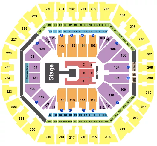 P1HARMONY Seating Map Seating Chart