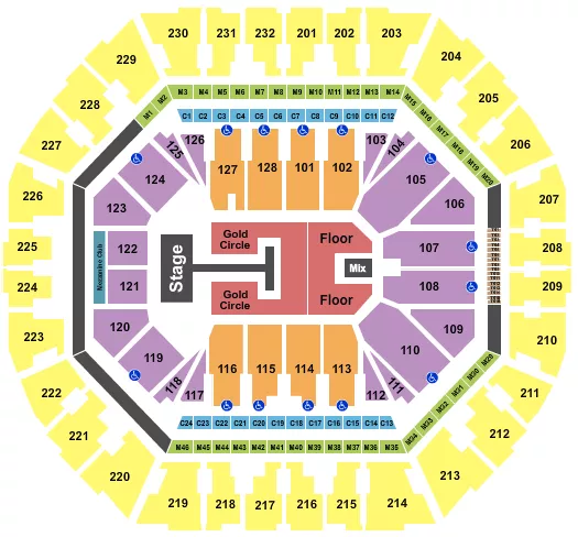 SHUBH Seating Map Seating Chart