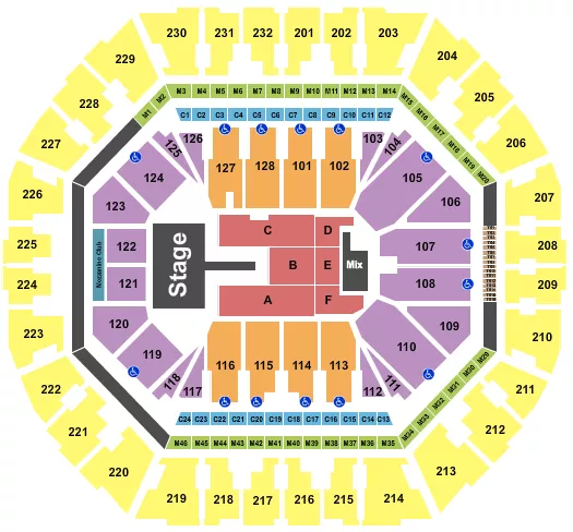 YOASOBI Seating Map Seating Chart