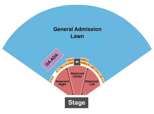 GA RSVD Seating Map Seating Chart
