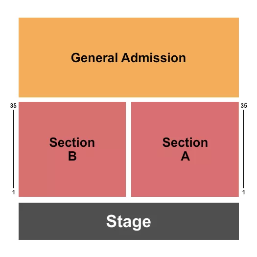 ENDSTAGE AB 2 Seating Map Seating Chart