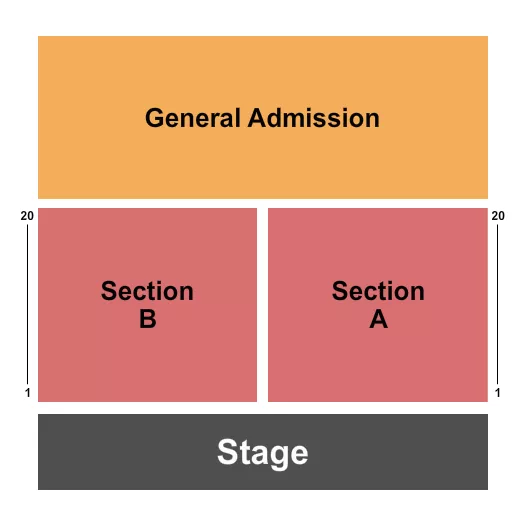 ENDSTAGE AB Seating Map Seating Chart