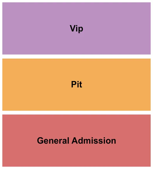 GA PIT VIP Seating Map Seating Chart