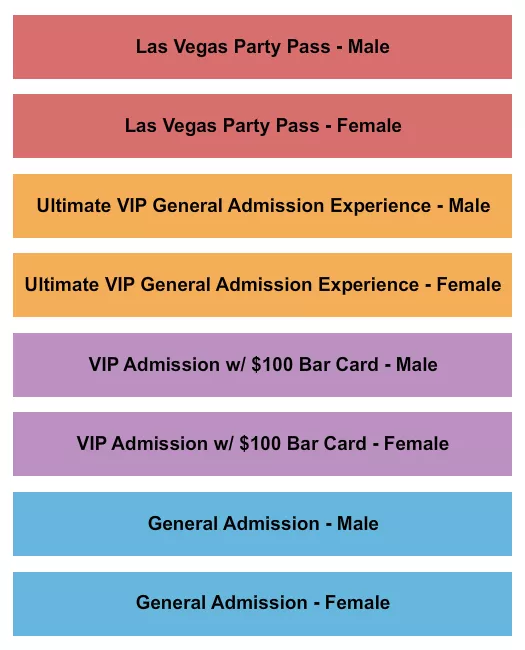 MF GA VIP ULTIMATE VIP Seating Map Seating Chart