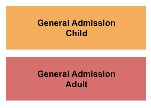 GA ADULT GA CHILD Seating Map Seating Chart