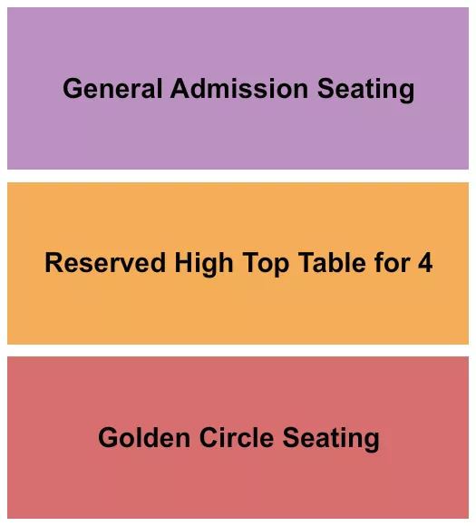 ORIENTAL THEATER DENVER GA RSVD TABLE GC Seating Map Seating Chart