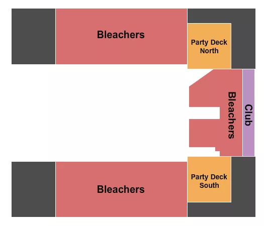 ROLLER DERBY Seating Map Seating Chart