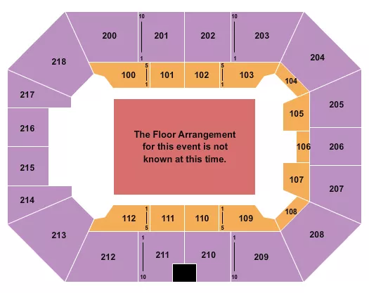 GENERIC FLOOR Seating Map Seating Chart