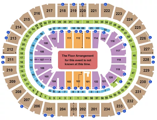 GENERIC FLOOR Seating Map Seating Chart