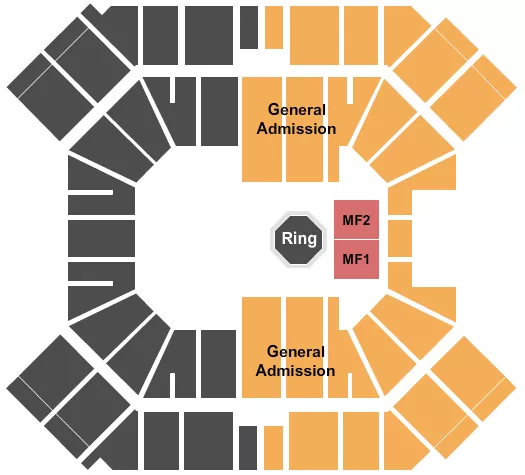MMA Seating Map Seating Chart