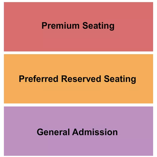 PARKWAY THEATER MN GA PREMIUM PREFERRED Seating Map Seating Chart