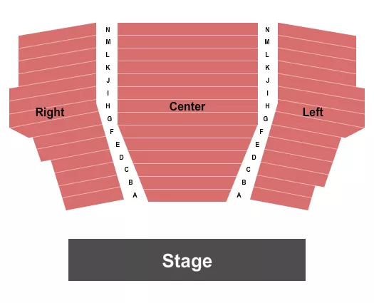 ENDSTAGE Seating Map Seating Chart