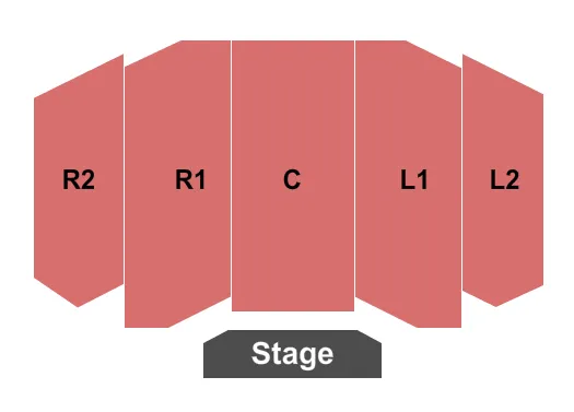 ENDSTAGE Seating Map Seating Chart