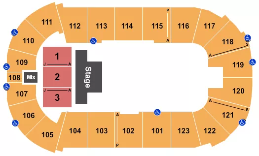 QUARTER HOUSE 3 Seating Map Seating Chart