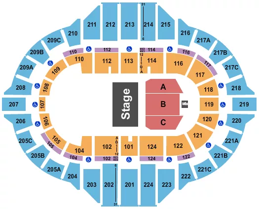 QUARTER HOUSE Seating Map Seating Chart