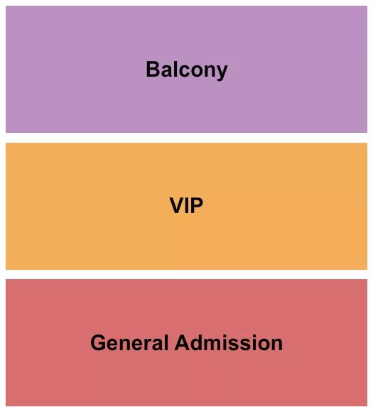 GA VIP BALCONY Seating Map Seating Chart