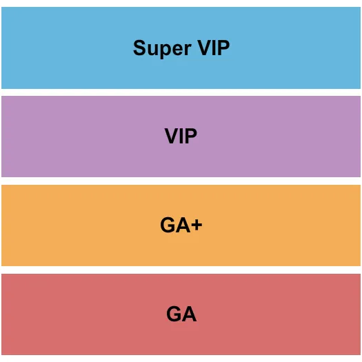 MUSIC MIDTOWN FESTIVAL Seating Map Seating Chart