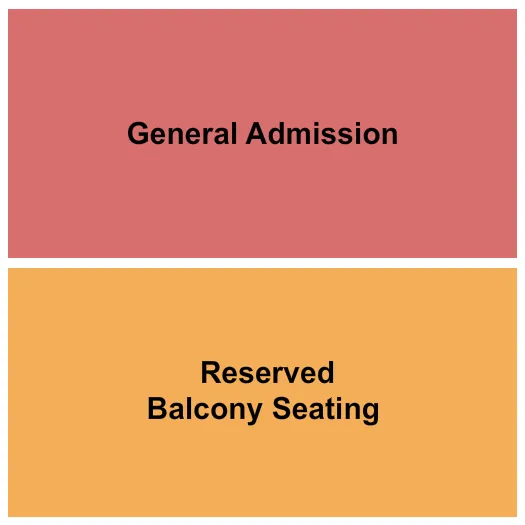GA RSVD BALC Seating Map Seating Chart