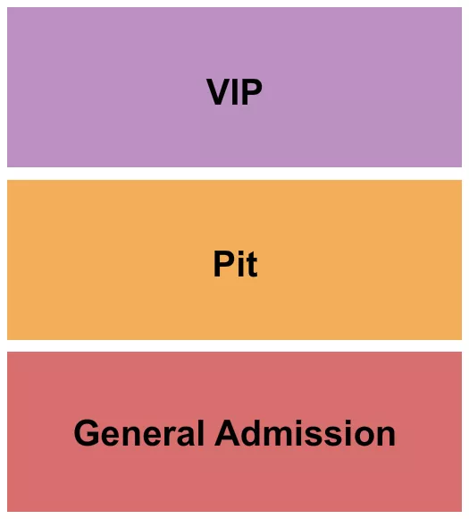 GA VIP PIT Seating Map Seating Chart