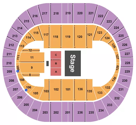 QUARTER HOUSE Seating Map Seating Chart