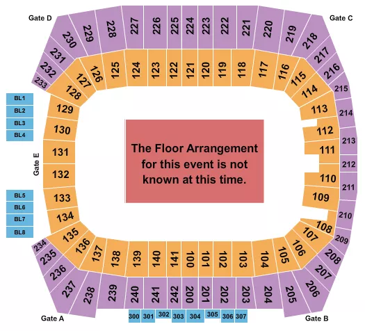 GENERIC FLOOR Seating Map Seating Chart