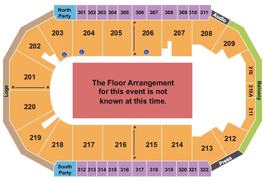 GENERIC FLOOR Seating Map Seating Chart