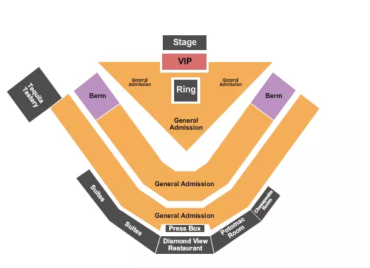 CONCERT Seating Map Seating Chart