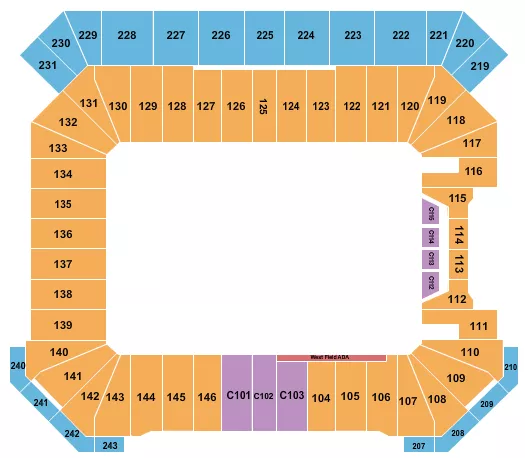 OPEN FLOOR Seating Map Seating Chart