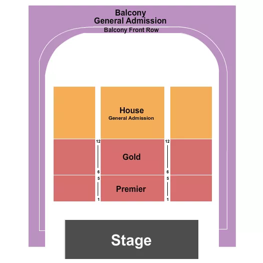 ENDSTAGE RSV GA Seating Map Seating Chart