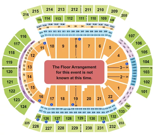 GENERIC FLOOR Seating Map Seating Chart