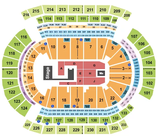 XG Seating Map Seating Chart