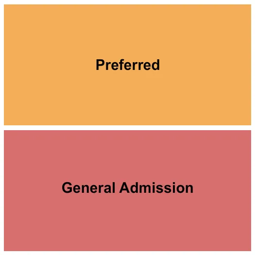 PUNCH LINE COMEDY CLUB SAN FRANCISCO GA PREFERRED Seating Map Seating Chart