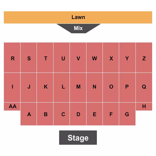 ENDSTAGE 2 Seating Map Seating Chart