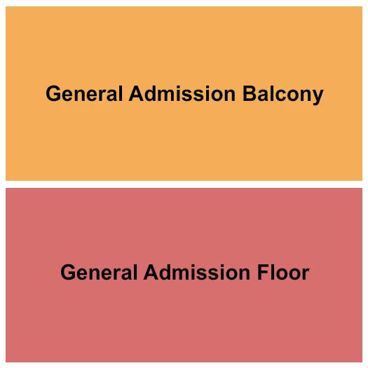 GA FLOOR GA BALC Seating Map Seating Chart
