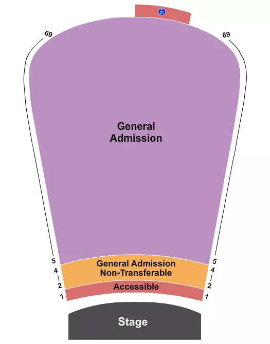 GA 3 Seating Map Seating Chart