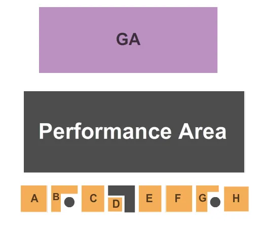 NITRO CIRCUS Seating Map Seating Chart