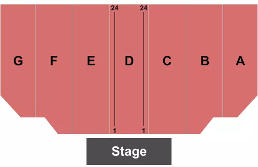 ENDSTAGE 4 Seating Map Seating Chart