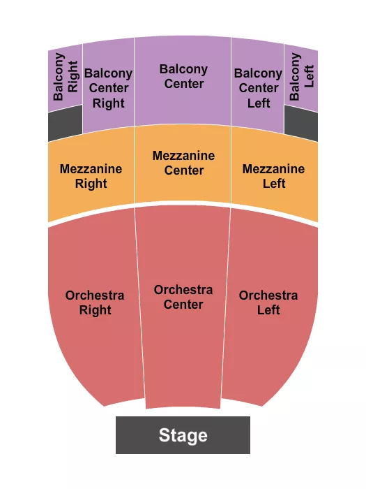 ENDSTAGE 2 Seating Map Seating Chart