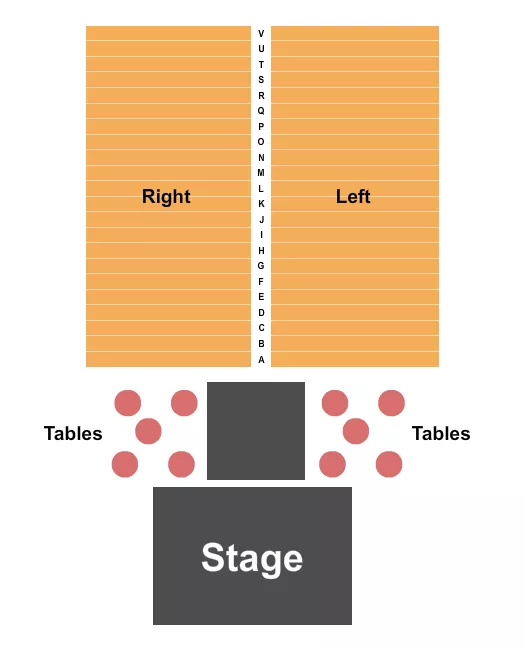RIVERS CASINO PHILADELPHIA ENDSTAGE TABLES 3 Seating Map Seating Chart