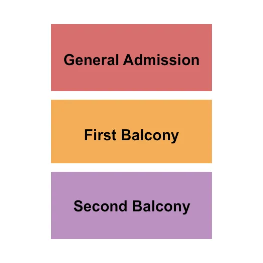 RIVIERA THEATRE IL ENDSTAGE Seating Map Seating Chart