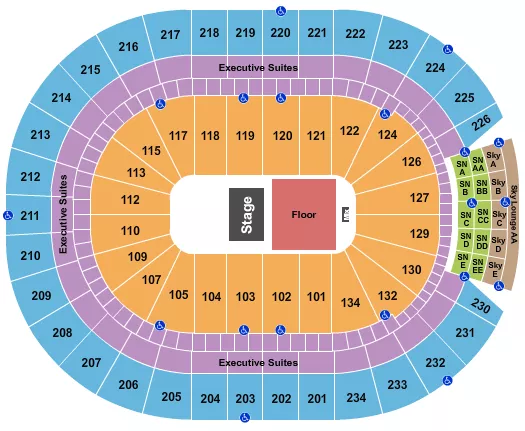 HALF HOUSE Seating Map Seating Chart