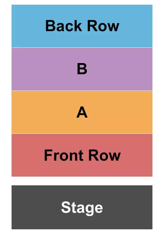 ROSE THEATER OMAHA CANDLELIGHT Seating Map Seating Chart