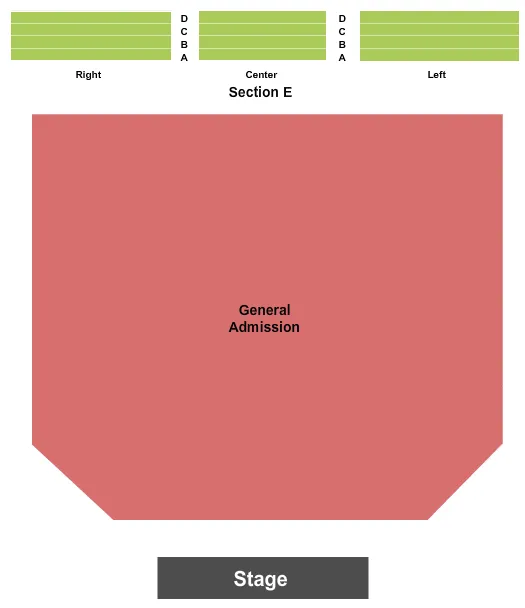 ENDSTAGE GA FLR 2 Seating Map Seating Chart